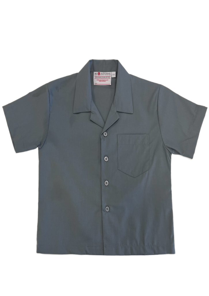 St Joseph's Cathedral School Short Sleeve Shirt Grey